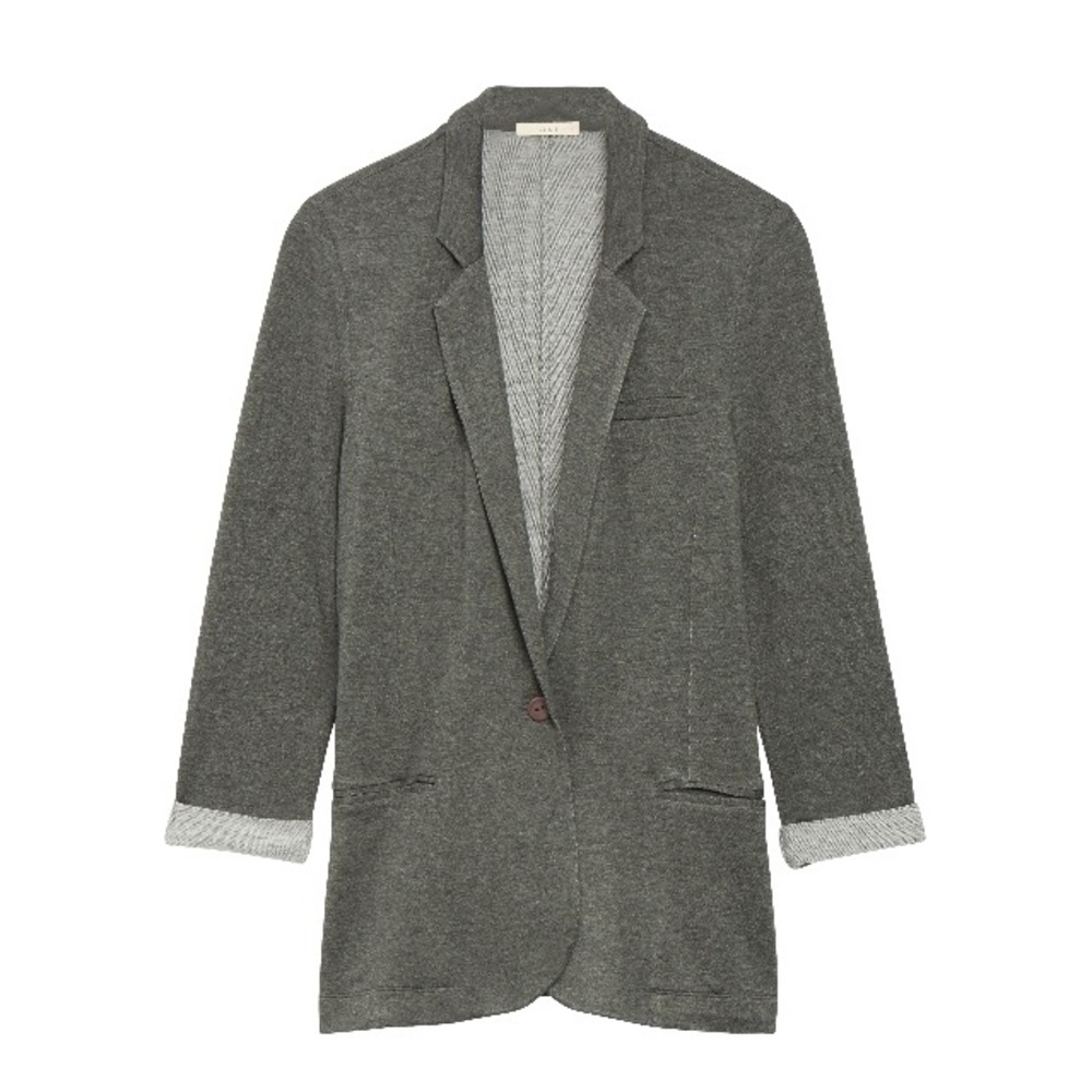 Gray blazer